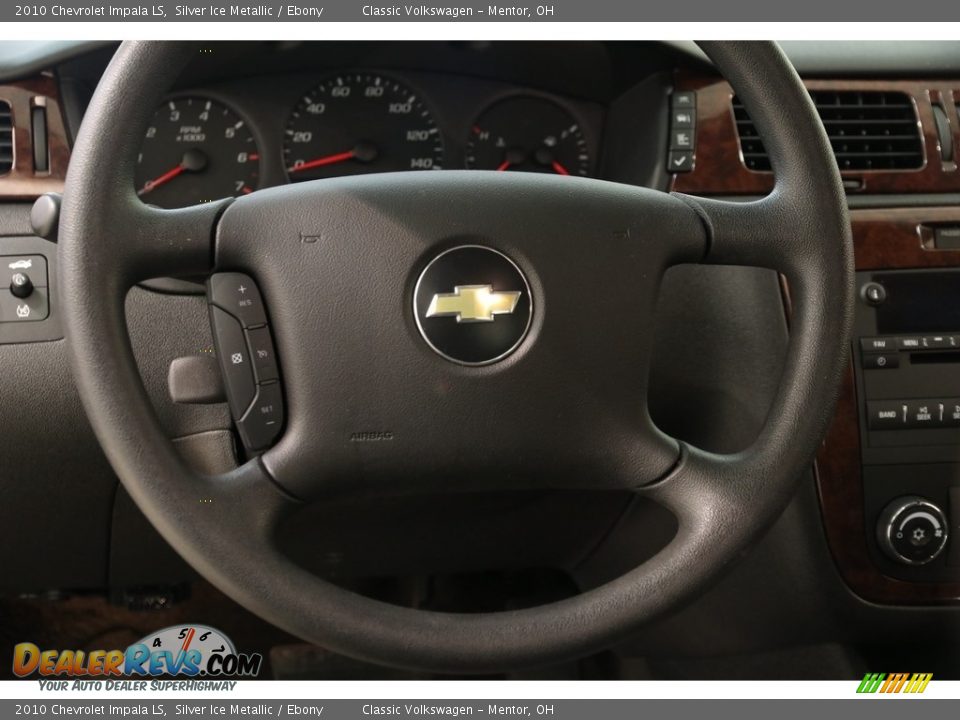 2010 Chevrolet Impala LS Silver Ice Metallic / Ebony Photo #7
