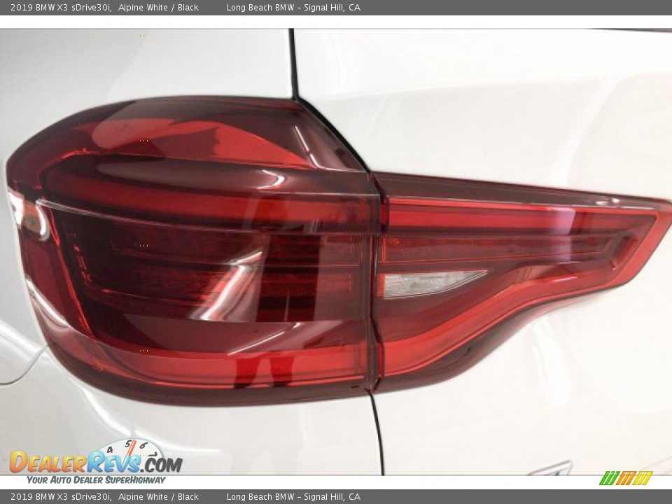 2019 BMW X3 sDrive30i Alpine White / Black Photo #22