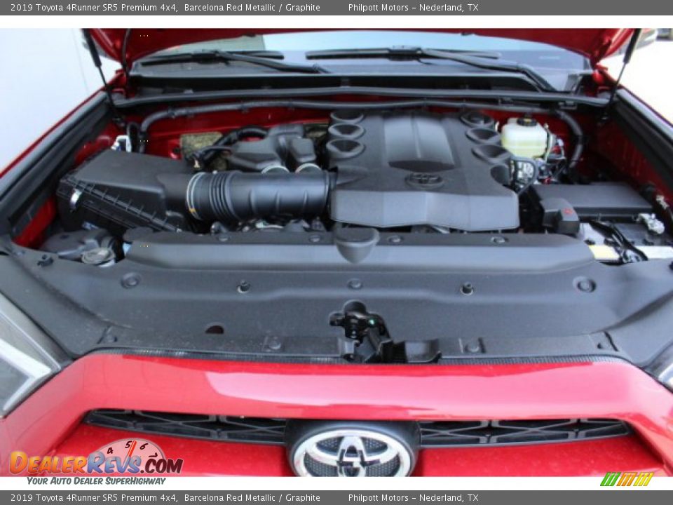 2019 Toyota 4Runner SR5 Premium 4x4 Barcelona Red Metallic / Graphite Photo #21