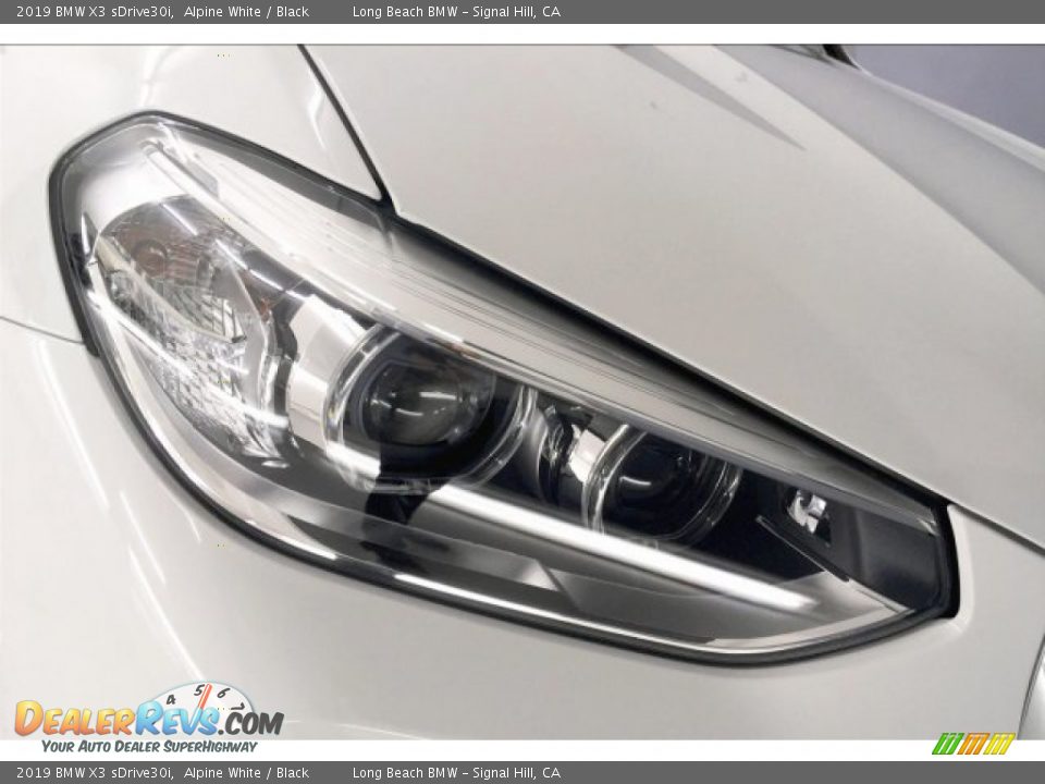 2019 BMW X3 sDrive30i Alpine White / Black Photo #28