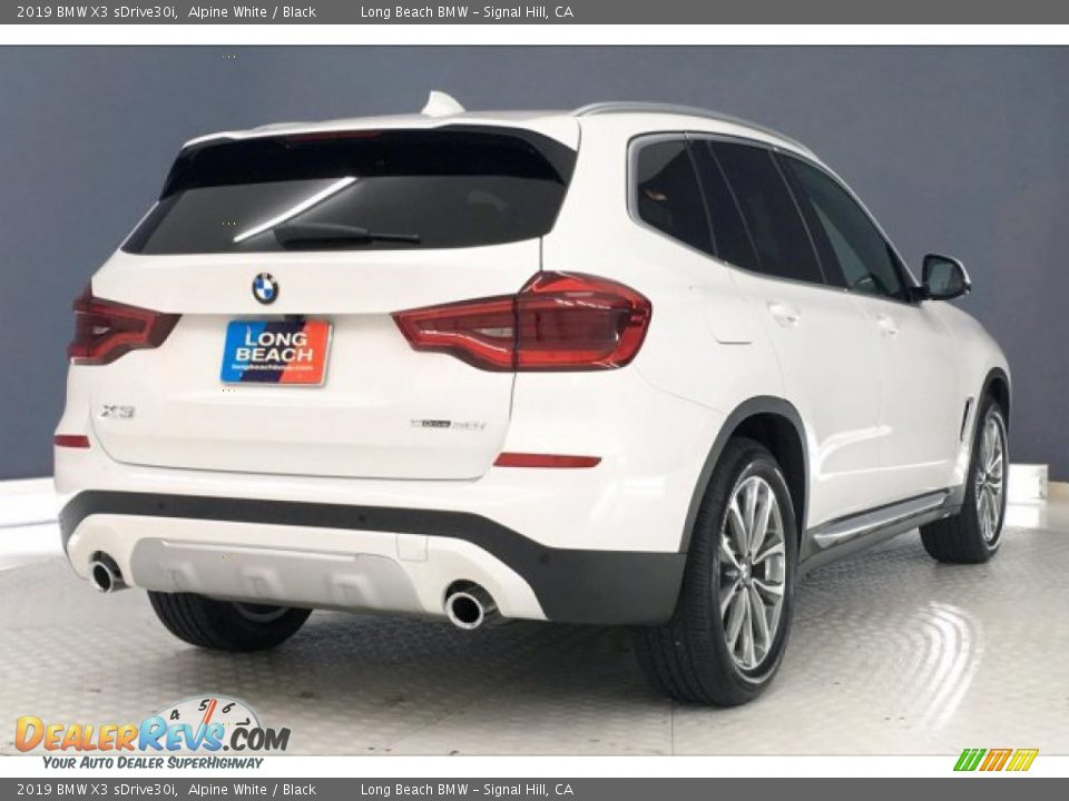 2019 BMW X3 sDrive30i Alpine White / Black Photo #30