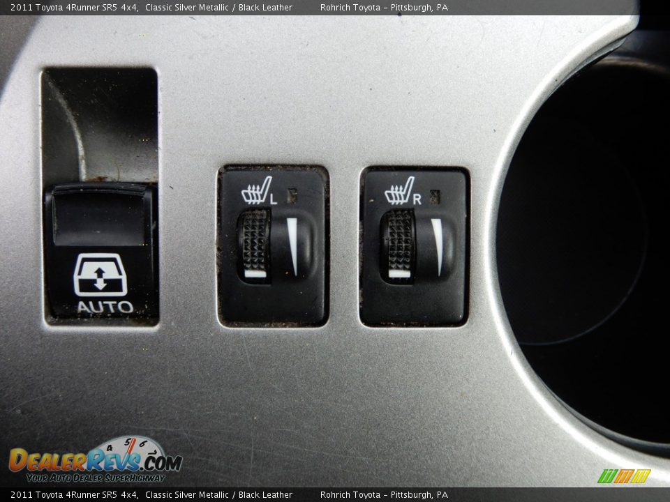 2011 Toyota 4Runner SR5 4x4 Classic Silver Metallic / Black Leather Photo #22