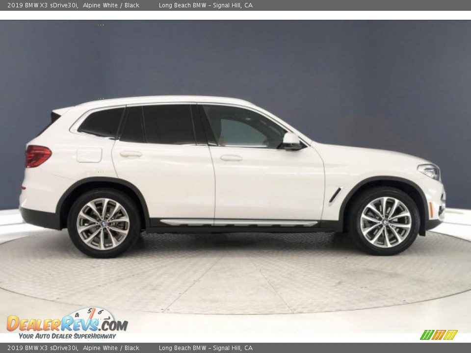 2019 BMW X3 sDrive30i Alpine White / Black Photo #31