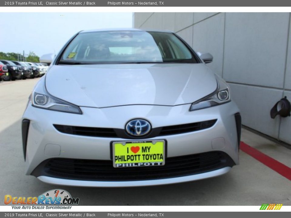 2019 Toyota Prius LE Classic Silver Metallic / Black Photo #3