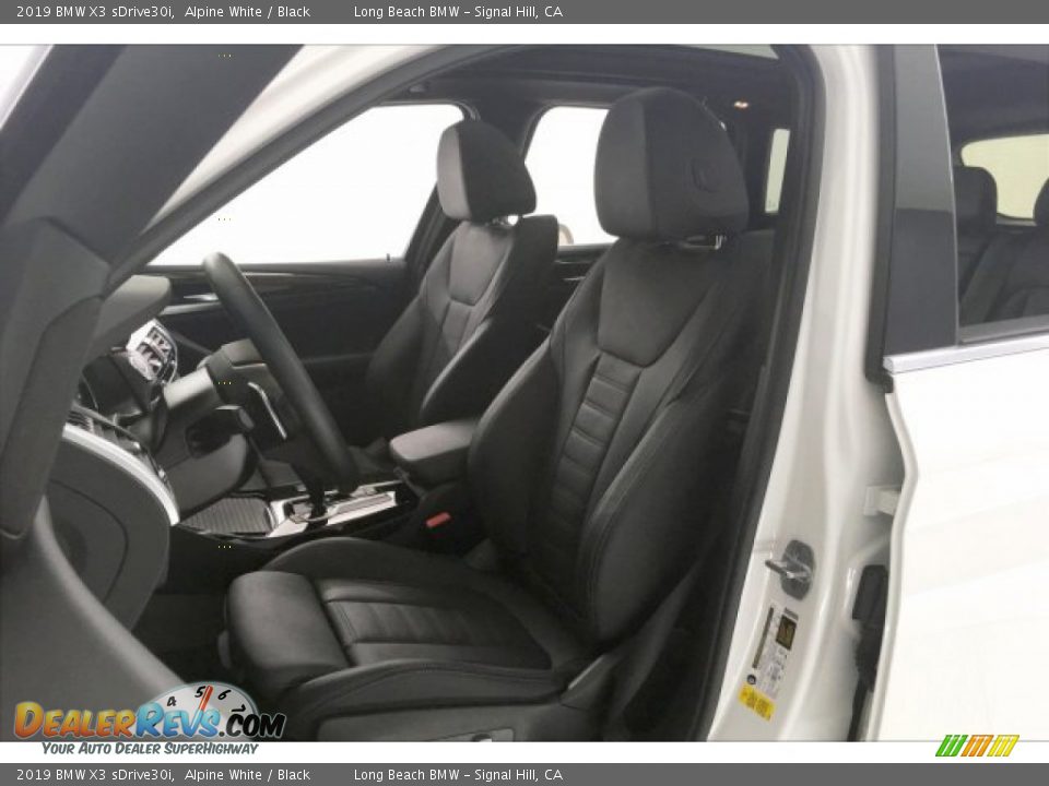 2019 BMW X3 sDrive30i Alpine White / Black Photo #32