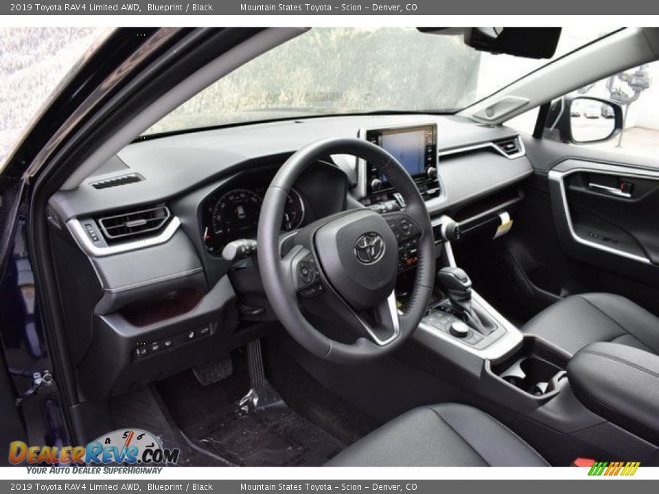 Black Interior - 2019 Toyota RAV4 Limited AWD Photo #5