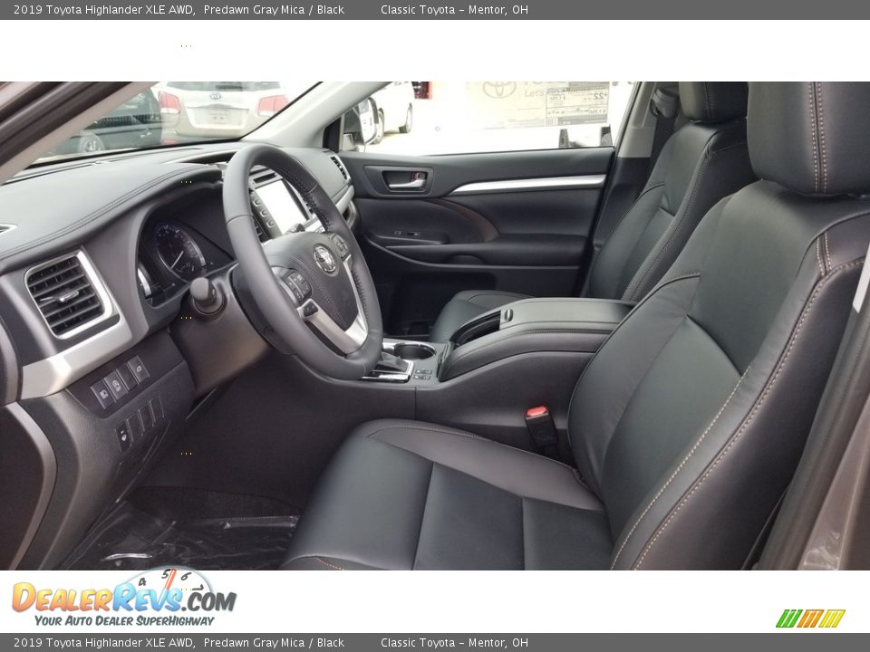 2019 Toyota Highlander XLE AWD Predawn Gray Mica / Black Photo #2