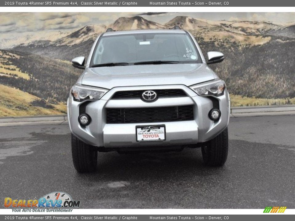 2019 Toyota 4Runner SR5 Premium 4x4 Classic Silver Metallic / Graphite Photo #2