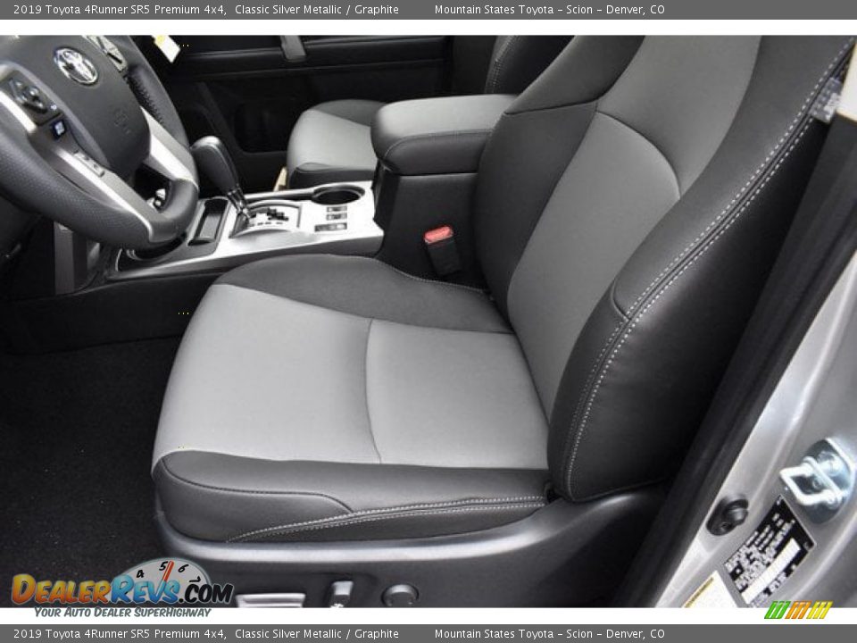 2019 Toyota 4Runner SR5 Premium 4x4 Classic Silver Metallic / Graphite Photo #6