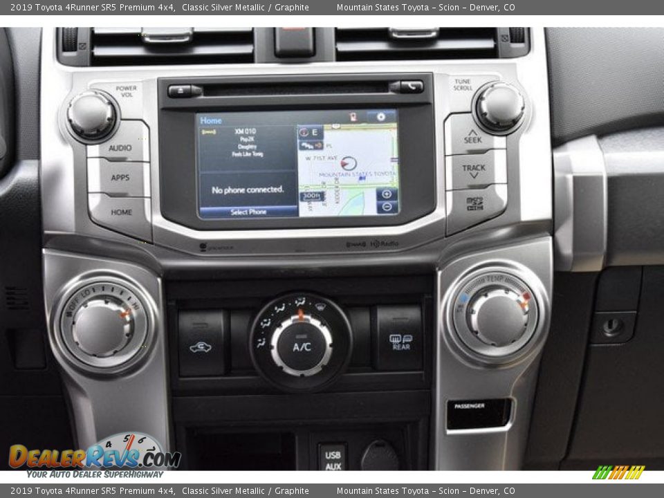 2019 Toyota 4Runner SR5 Premium 4x4 Classic Silver Metallic / Graphite Photo #9