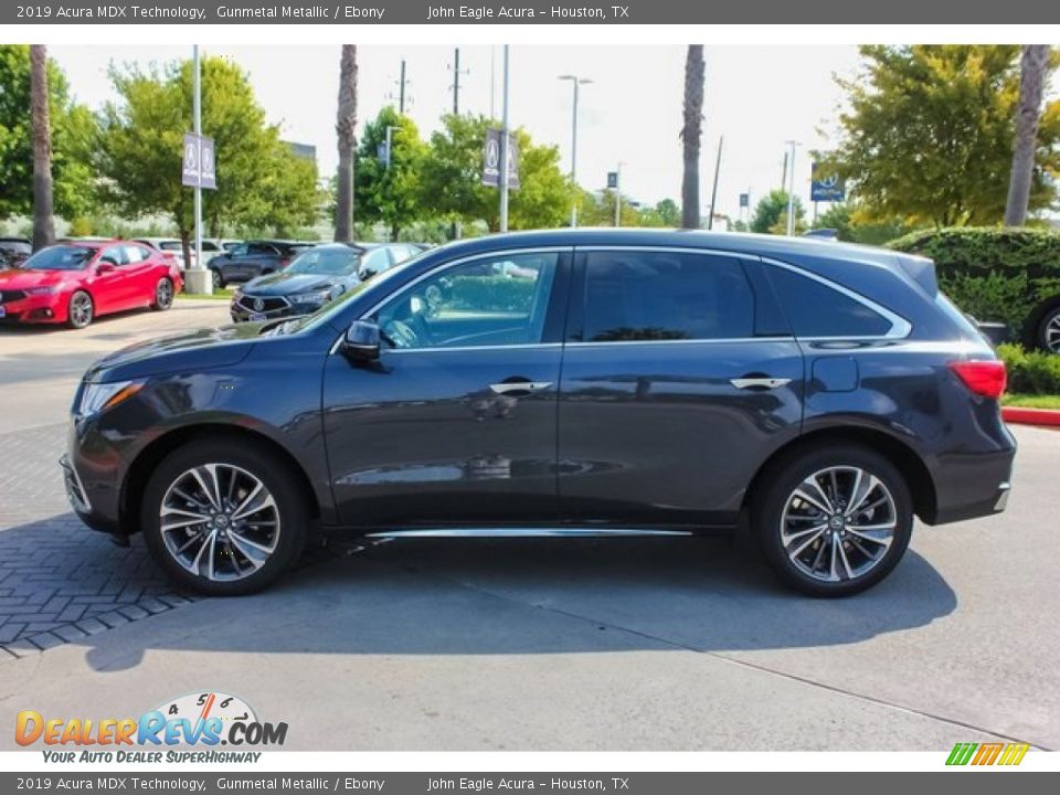 2019 Acura MDX Technology Gunmetal Metallic / Ebony Photo #4