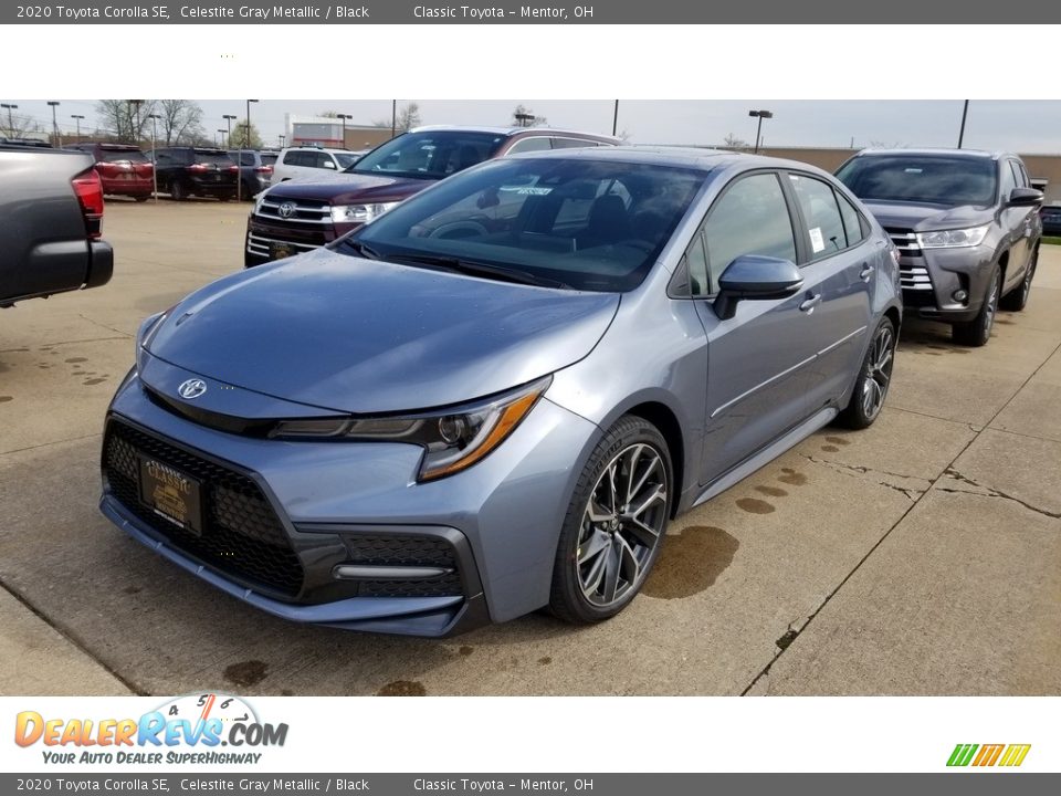 2020 Toyota Corolla SE Celestite Gray Metallic / Black Photo #1