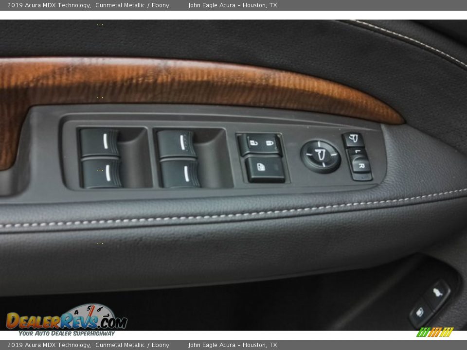 2019 Acura MDX Technology Gunmetal Metallic / Ebony Photo #13