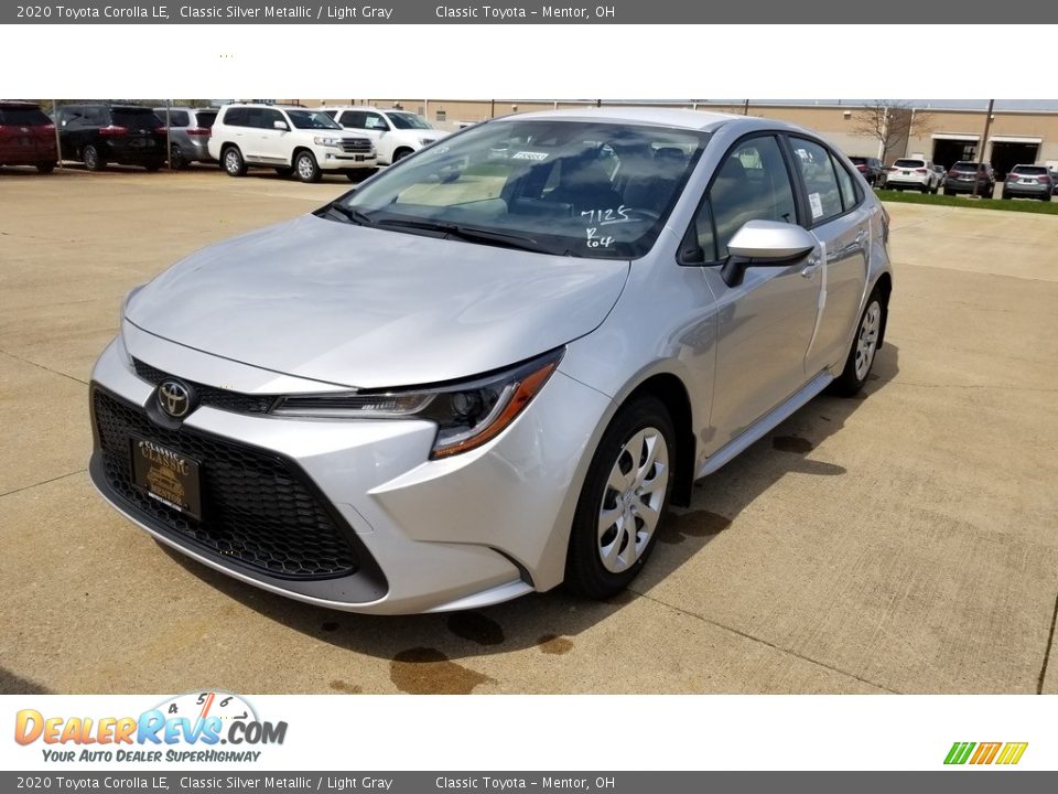 2020 Toyota Corolla LE Classic Silver Metallic / Light Gray Photo #1