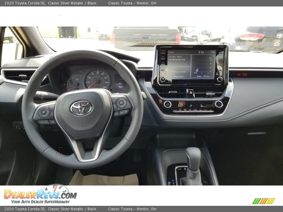 2020 Toyota Corolla SE Classic Silver Metallic / Black Photo #4