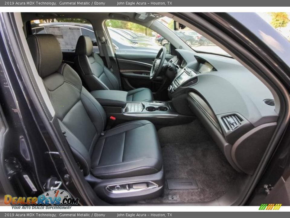 2019 Acura MDX Technology Gunmetal Metallic / Ebony Photo #26