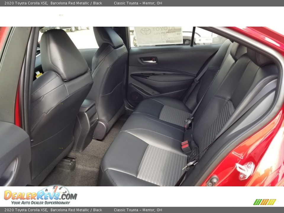 Rear Seat of 2020 Toyota Corolla XSE Photo #3