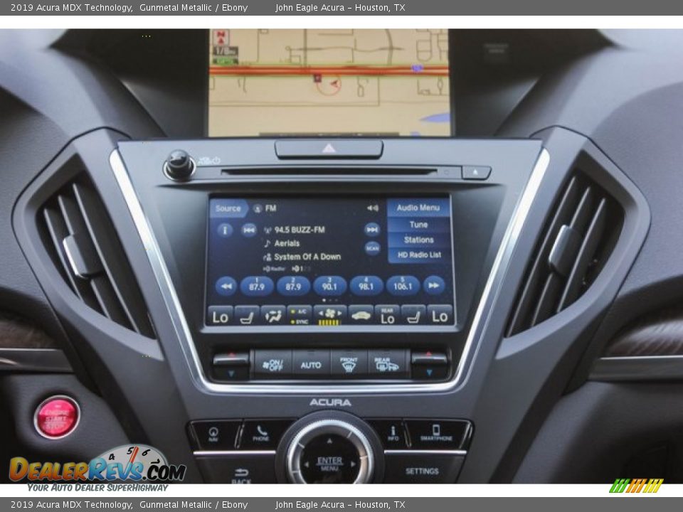 2019 Acura MDX Technology Gunmetal Metallic / Ebony Photo #31