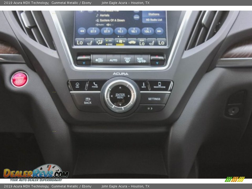 2019 Acura MDX Technology Gunmetal Metallic / Ebony Photo #32