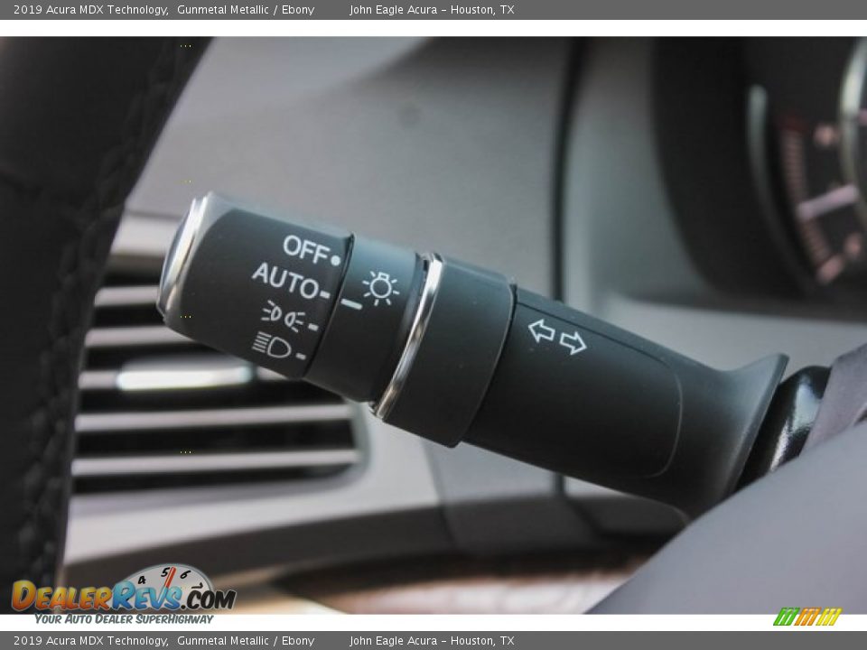 2019 Acura MDX Technology Gunmetal Metallic / Ebony Photo #34