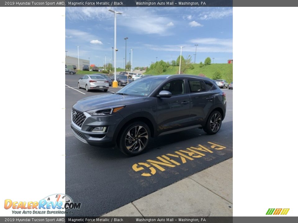 2019 Hyundai Tucson Sport AWD Magnetic Force Metallic / Black Photo #7