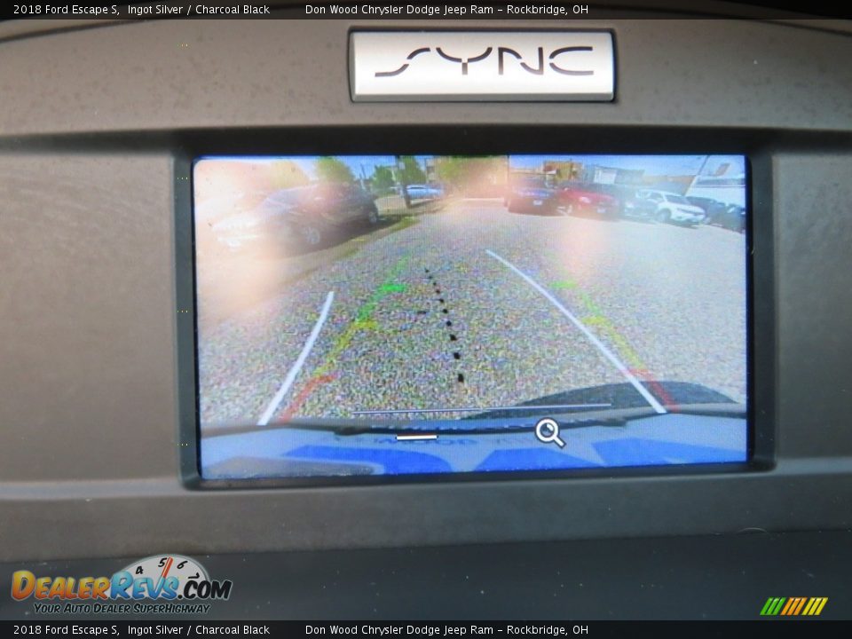 2018 Ford Escape S Ingot Silver / Charcoal Black Photo #2