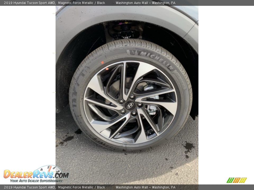 2019 Hyundai Tucson Sport AWD Magnetic Force Metallic / Black Photo #31