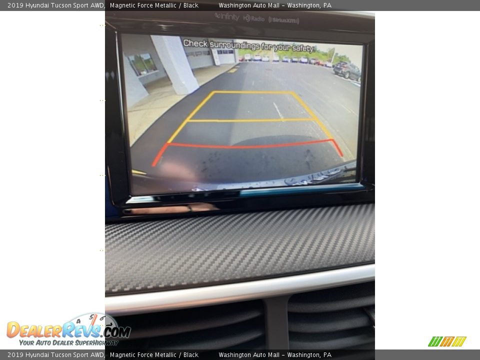 2019 Hyundai Tucson Sport AWD Magnetic Force Metallic / Black Photo #36