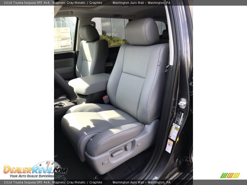 2019 Toyota Sequoia SR5 4x4 Magnetic Gray Metallic / Graphite Photo #12