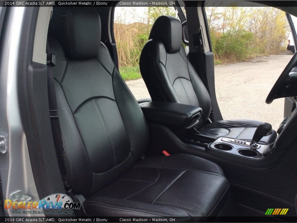 2014 GMC Acadia SLT AWD Quicksilver Metallic / Ebony Photo #21