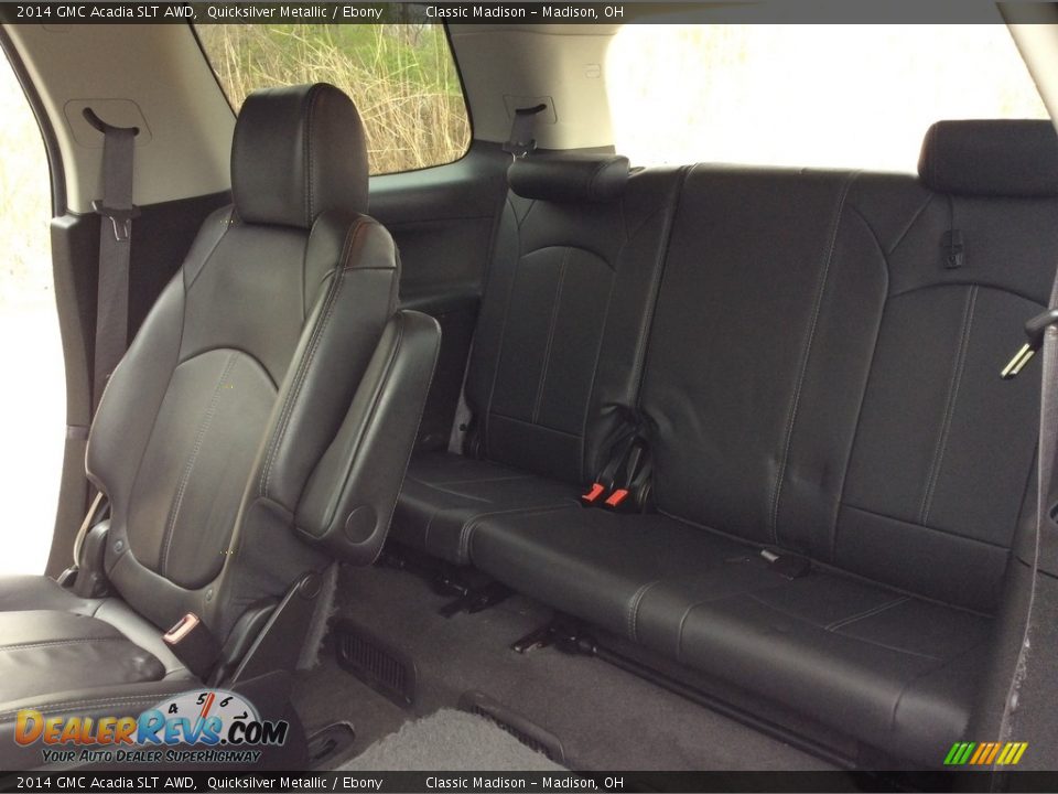 2014 GMC Acadia SLT AWD Quicksilver Metallic / Ebony Photo #26