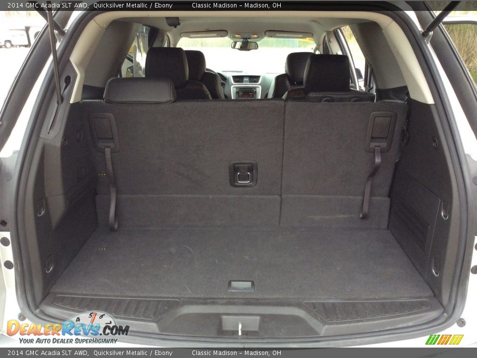 2014 GMC Acadia SLT AWD Quicksilver Metallic / Ebony Photo #27