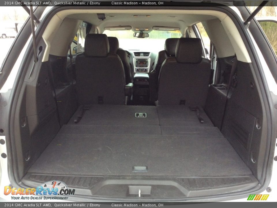 2014 GMC Acadia SLT AWD Quicksilver Metallic / Ebony Photo #28