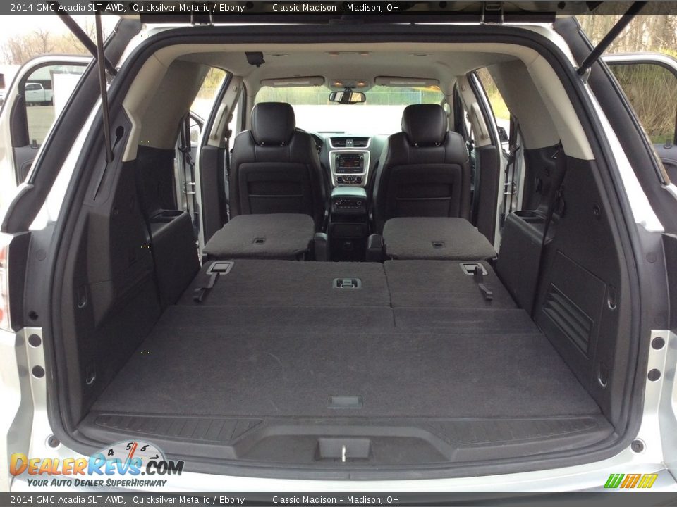 2014 GMC Acadia SLT AWD Quicksilver Metallic / Ebony Photo #29