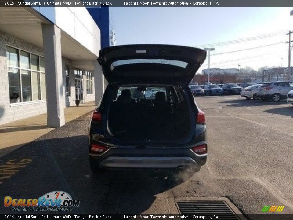 2019 Hyundai Santa Fe Ultimate AWD Twilight Black / Black Photo #12