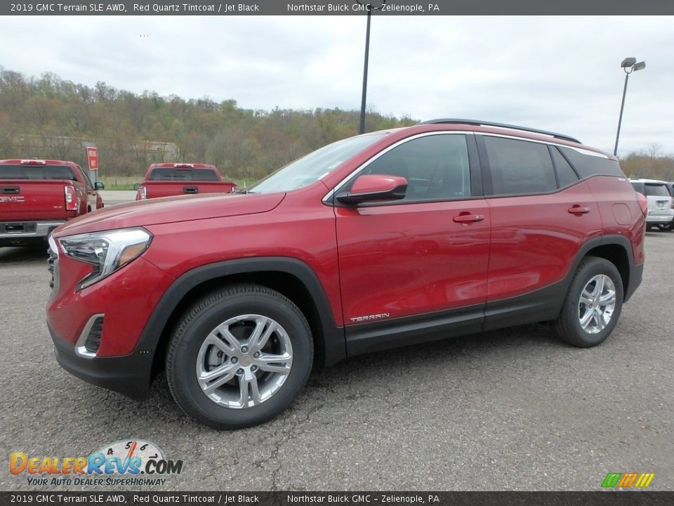 2019 GMC Terrain SLE AWD Red Quartz Tintcoat / Jet Black Photo #1