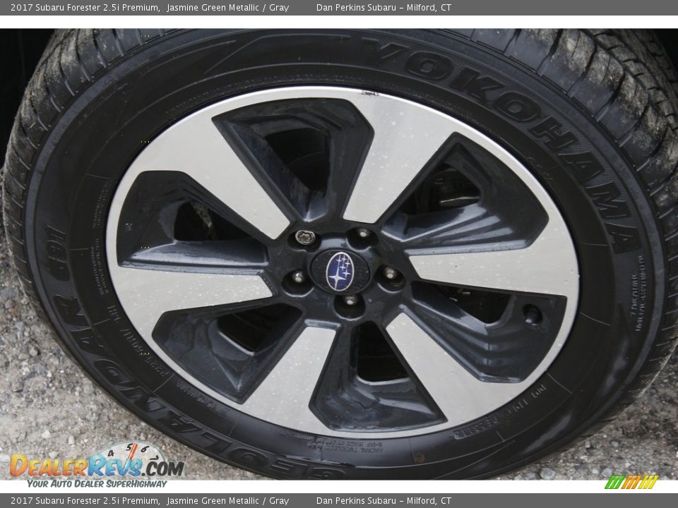 2017 Subaru Forester 2.5i Premium Jasmine Green Metallic / Gray Photo #21