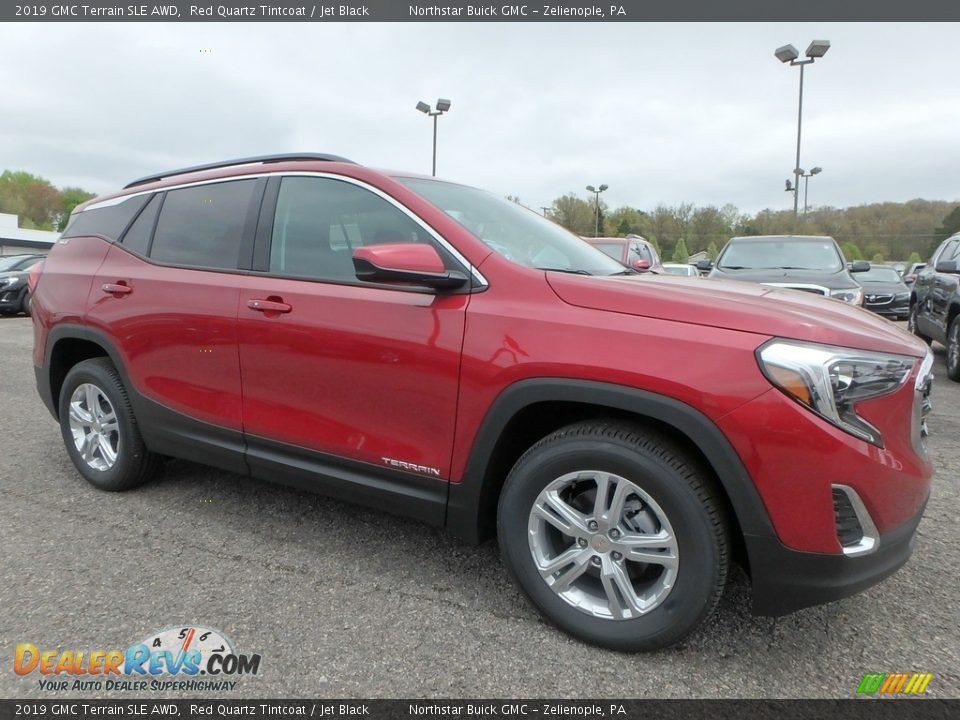 2019 GMC Terrain SLE AWD Red Quartz Tintcoat / Jet Black Photo #3