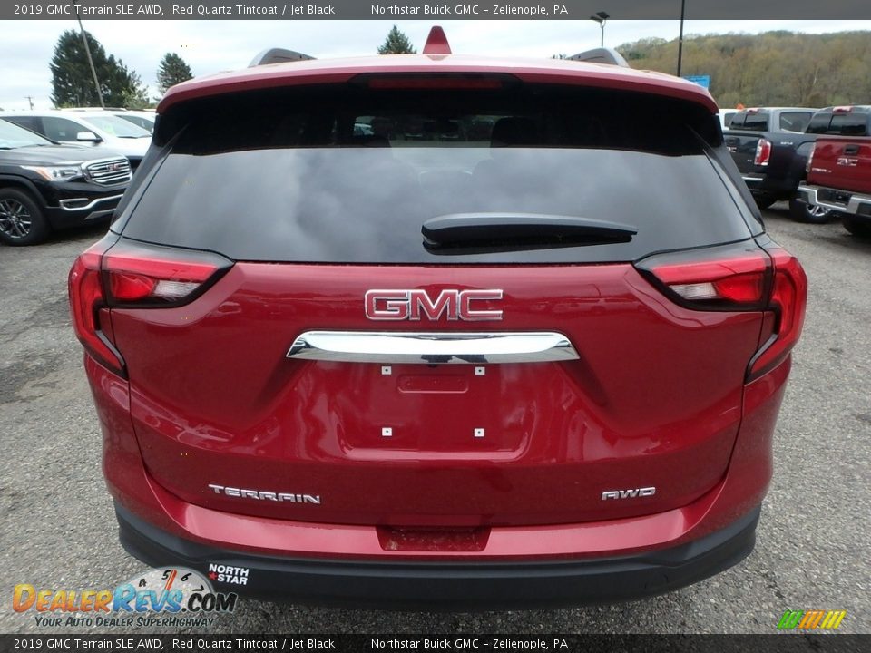 2019 GMC Terrain SLE AWD Red Quartz Tintcoat / Jet Black Photo #6