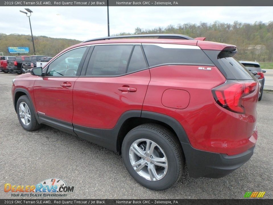 2019 GMC Terrain SLE AWD Red Quartz Tintcoat / Jet Black Photo #8