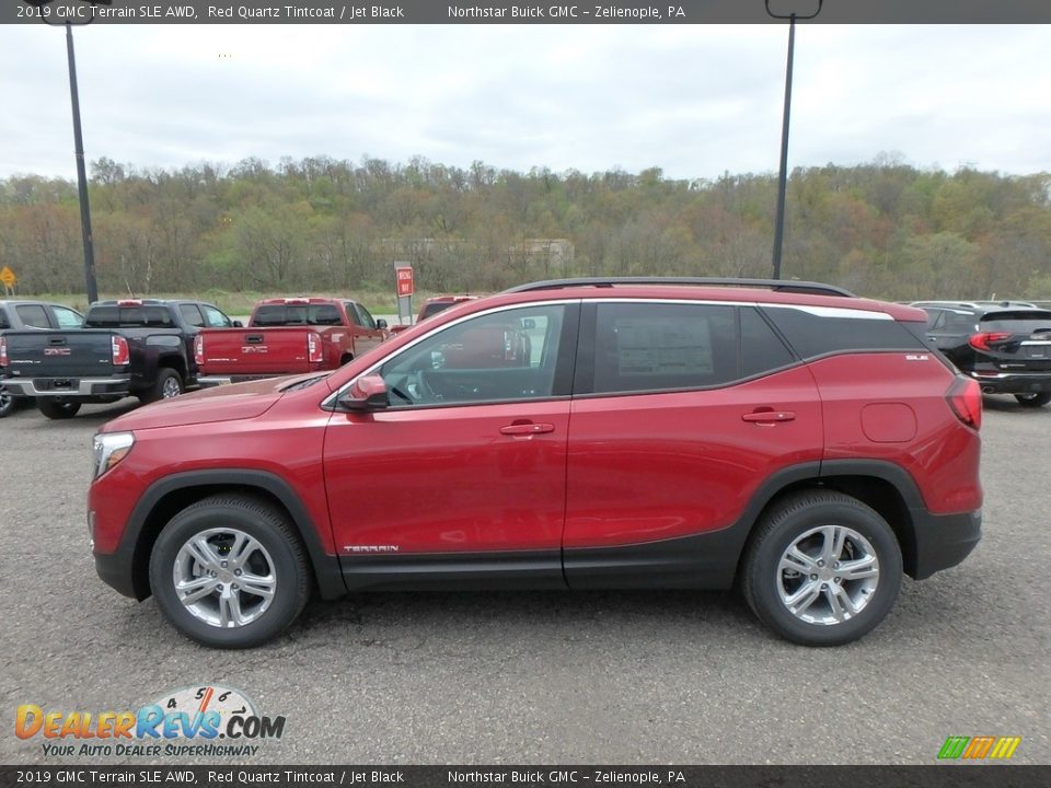 2019 GMC Terrain SLE AWD Red Quartz Tintcoat / Jet Black Photo #9