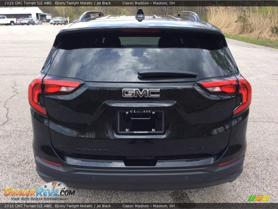 2019 GMC Terrain SLE AWD Ebony Twilight Metallic / Jet Black Photo #5