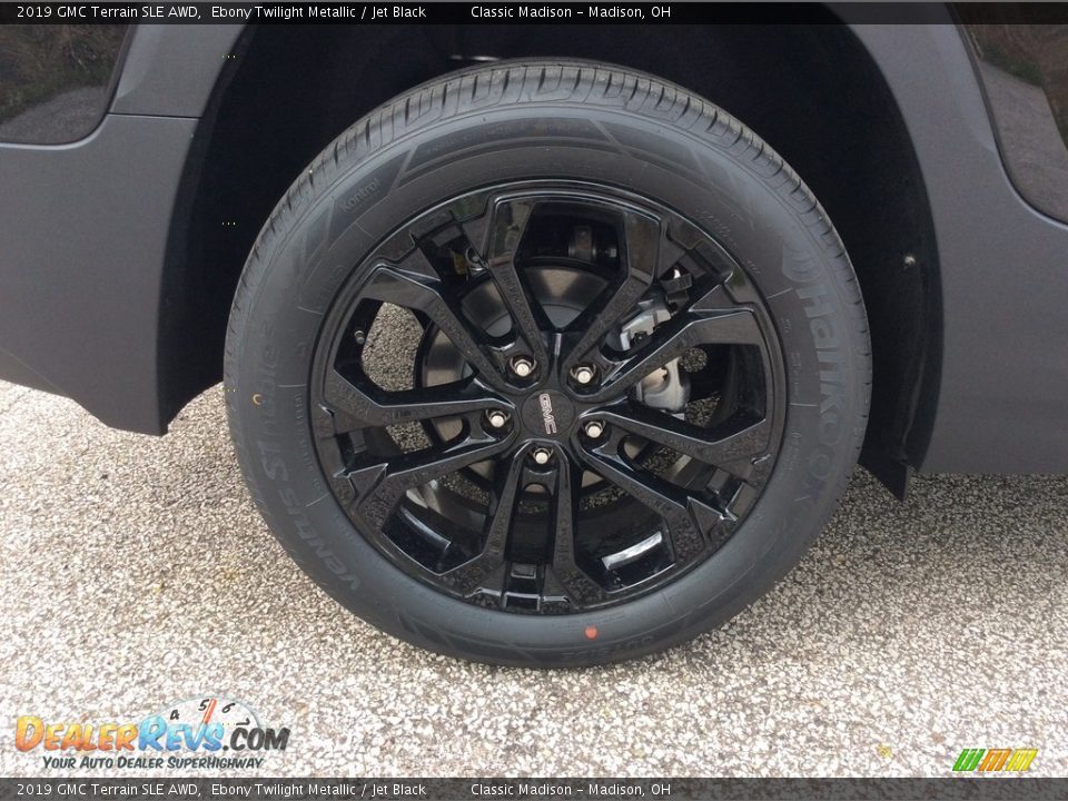 2019 GMC Terrain SLE AWD Ebony Twilight Metallic / Jet Black Photo #7