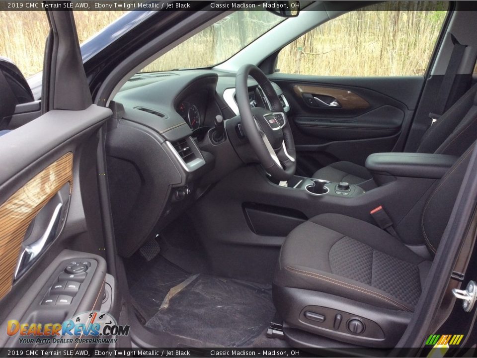 2019 GMC Terrain SLE AWD Ebony Twilight Metallic / Jet Black Photo #9