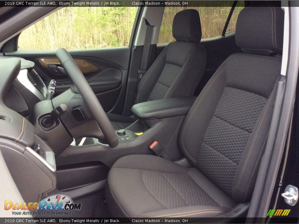 2019 GMC Terrain SLE AWD Ebony Twilight Metallic / Jet Black Photo #10