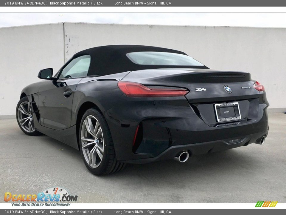 2019 BMW Z4 sDrive30i Black Sapphire Metallic / Black Photo #3