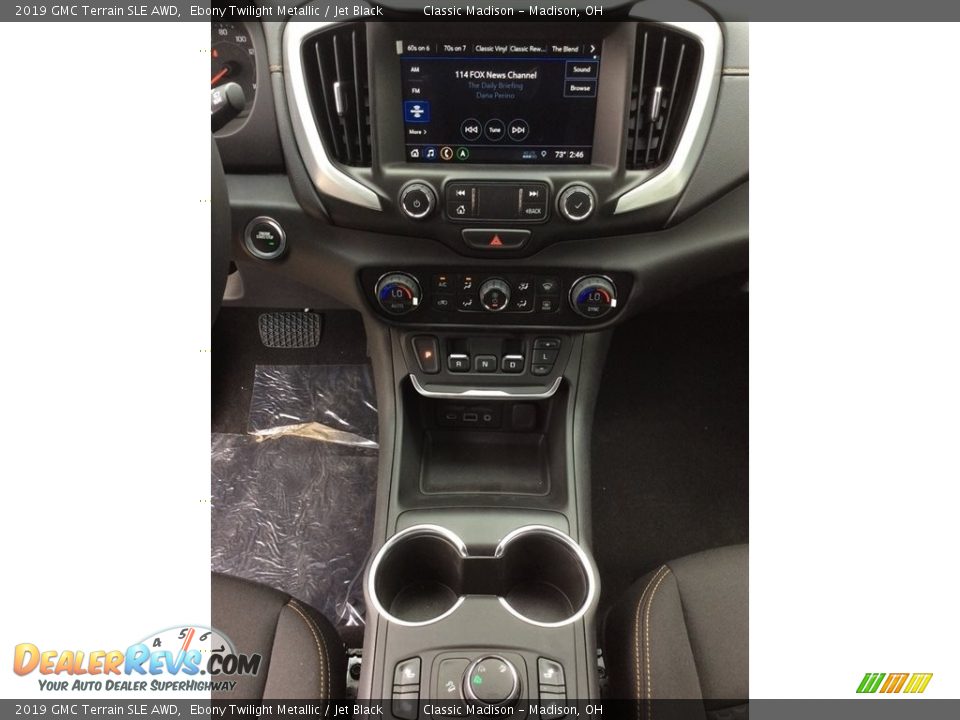 2019 GMC Terrain SLE AWD Ebony Twilight Metallic / Jet Black Photo #13