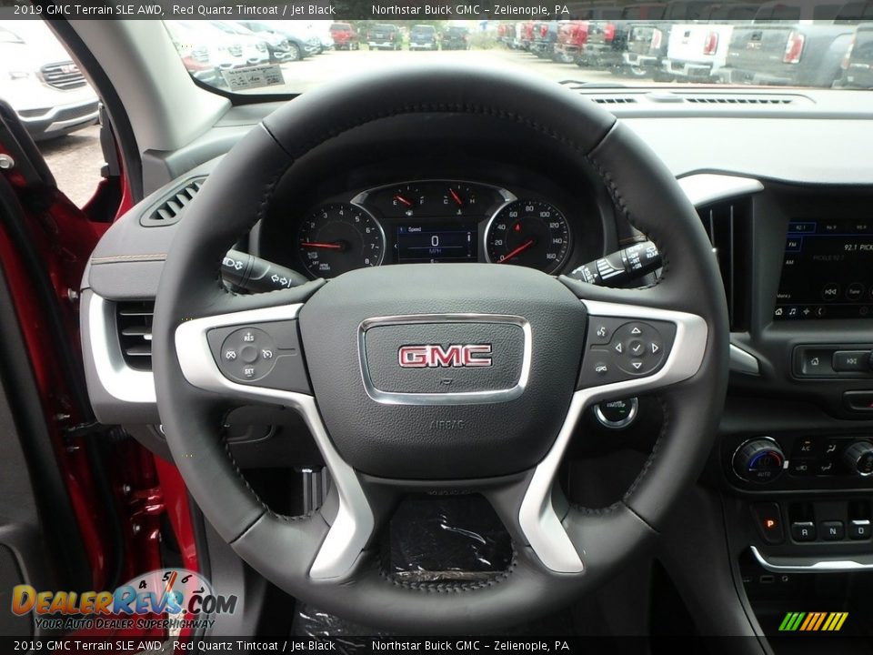 2019 GMC Terrain SLE AWD Red Quartz Tintcoat / Jet Black Photo #17