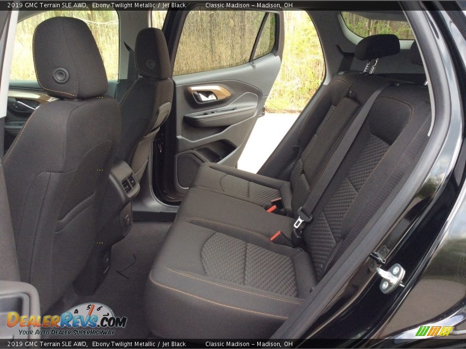 2019 GMC Terrain SLE AWD Ebony Twilight Metallic / Jet Black Photo #22