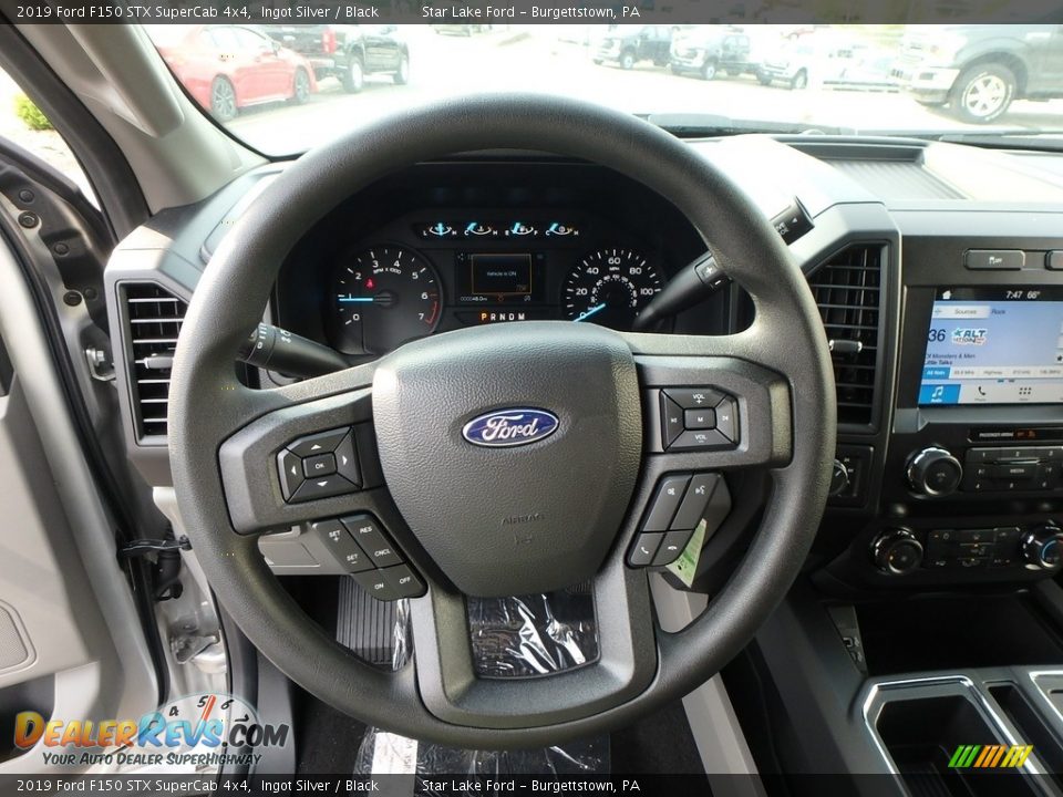2019 Ford F150 STX SuperCab 4x4 Steering Wheel Photo #16
